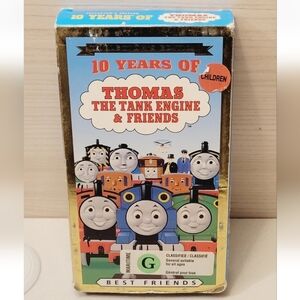Thomas & Friends 10 Years Special Edition - Vhs- Tested